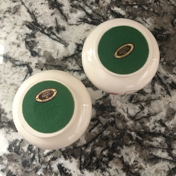 Vintage Hand Painted Ceramic Taper Candleholders Pink Roses by Lasting Products - Picture 3 of 9